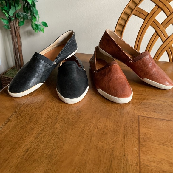 Frye Melanie Slip-On Sneaker (Cognac) - Picture 2 of 14